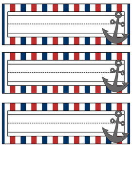 nautical dog id tags