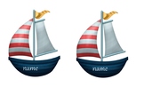 Nautical Theme Class Name tags
