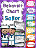 Nautical Theme Sailor Behavior Clip Chart