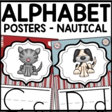 Nautical Themed Alphabet Posters