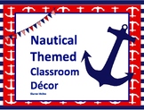 Nautical Themed Classroom Decor