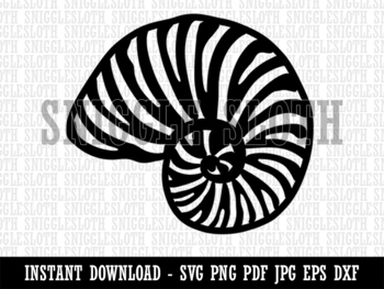12th scallop tag cut file template png svg dxf ai files