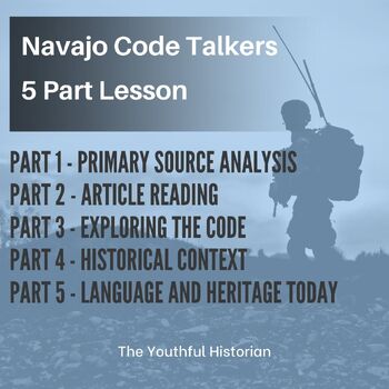 Preview of Navajo Code Talkers World War 2 the Pacific - high school