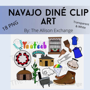 Preview of Navajo Diné Native American Clip Art Set 1