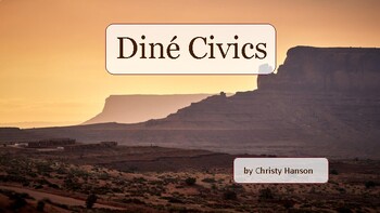 Preview of Navajo (Diné) Civics
