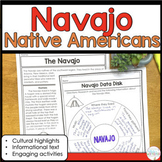 Navajo Native Americans Reading and Comprehension Activities