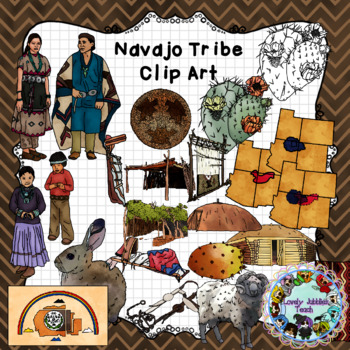 Preview of Navajo Tribe Clip Art