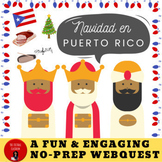 Navidad Activity | Christmas Webquest for Spanish Class | NO PREP