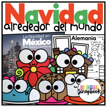 Preview of Navidad Alrededor del Mundo Christmas Around the World Crafts in Spanish