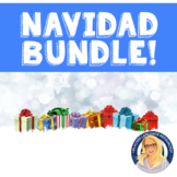 Navidad Christmas Winter Activity Bundle for Spanish Class