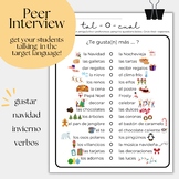 Navidad/Invierno "This or That" Peer Interview | Spanish W