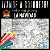 Navidad Spanish coloring pages SEL Coloring pages Aprendiz