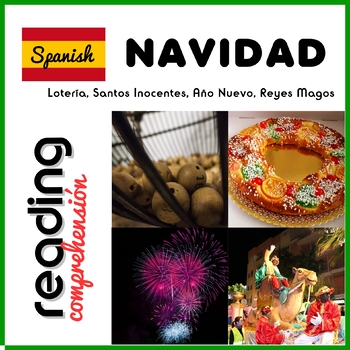 Preview of Christmas in Spain - Navidad en España - Reading Activities Pack