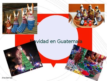 Preview of Navidad en Guatemala - Christmas in Guatemala power point