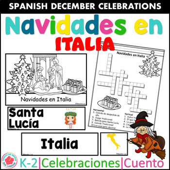 Preview of Navidades en Italia Christmas Around the World Spanish Holidays Italy