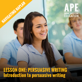 Navigating NAPLAN | Intro to Persuasive Writing | Lesson O