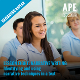 Navigating NAPLAN | Narrative Techniques in Texts | Lesson