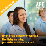 Navigating NAPLAN | Persuasive Techniques in Texts | Lesso