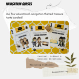 Navigation Bundle: Educational Treasure Hunts to Practice 