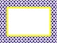 Navy and Yellow Borders and Frames by ClipArt Couple | TpT