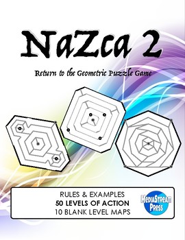 Preview of Nazca Game - Book 2 - gifted geometry critical thinking problem solving activity