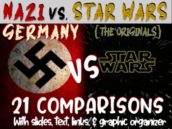 Preview of Nazi Germany, Adolf Hitler & World War 2 (WWII) vs. STAR WARS - 21 similarities