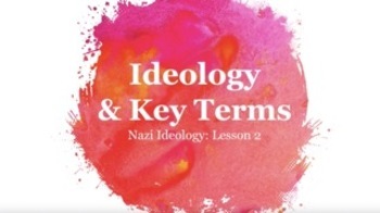 Preview of Nazi Ideology - Key Terms