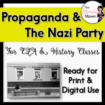 Preview of Nazi Propaganda Analysis from the Holocaust & WWII - Print & Digital