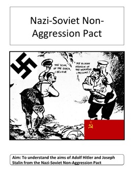 Preview of Nazi-Soviet Non Aggression Pact