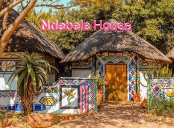 Preview of Ndebele House (Geometric Shapes)