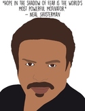Neal Shusterman Poster | Famous Authors Posters | Sycthe | Unwind