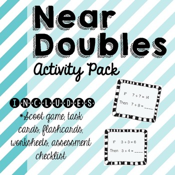 Preview of Near Doubles Activity Pack