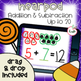 Nearpod Halloween Math Centers Addition and Subtraction wi