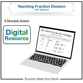 Preview of Nearpod Lesson Dividing Fractions