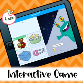 Nearpod Distance Learning Literacy Center - Reading Short I CVC Words