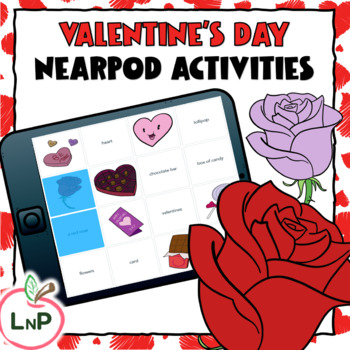 Preview of Nearpod Valentine's Day Reading Games with Differentiated Phonics Activities