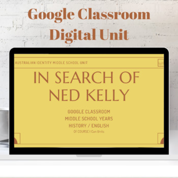 Preview of Ned Kelly Australian Identity Distance Learning Google Slides
