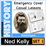 Ned Kelly Bushranger Activities Set 1