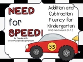 Kindergarten Math Facts - Addition and Subtraction Math Fa