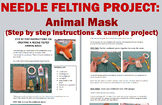 Needle Felting: Animal Mask