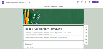 Preview of Needs Assessment Template