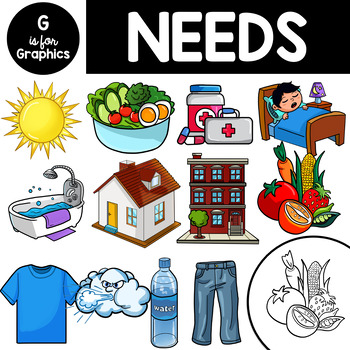 Preview of Needs Clipart
