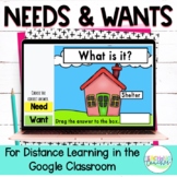Needs and Wants for Google Slides