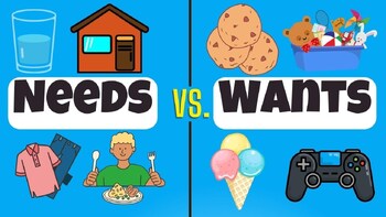 Needs and Wants by Nifty Nancy | TPT