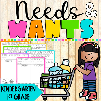 Preview of Needs and Wants Needs and Wants Activities Needs and Wants Posters