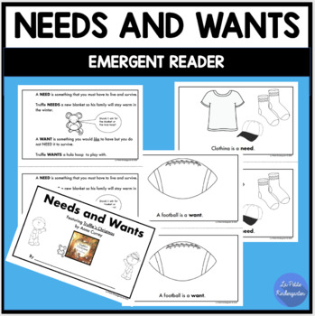 Preview of Needs and Wants Reader