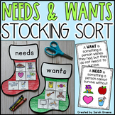 Needs and Wants Sorting Activity