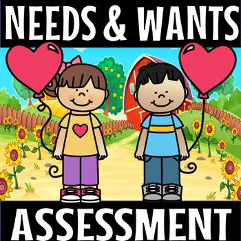 Preview of Needs and wants assessment