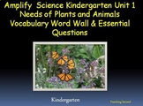 Needs of Plants and Animals Amplify Kindergarten