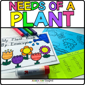 Preview of Needs of a Plant to Grow, Stay Healthy, & Survive Printable Activities